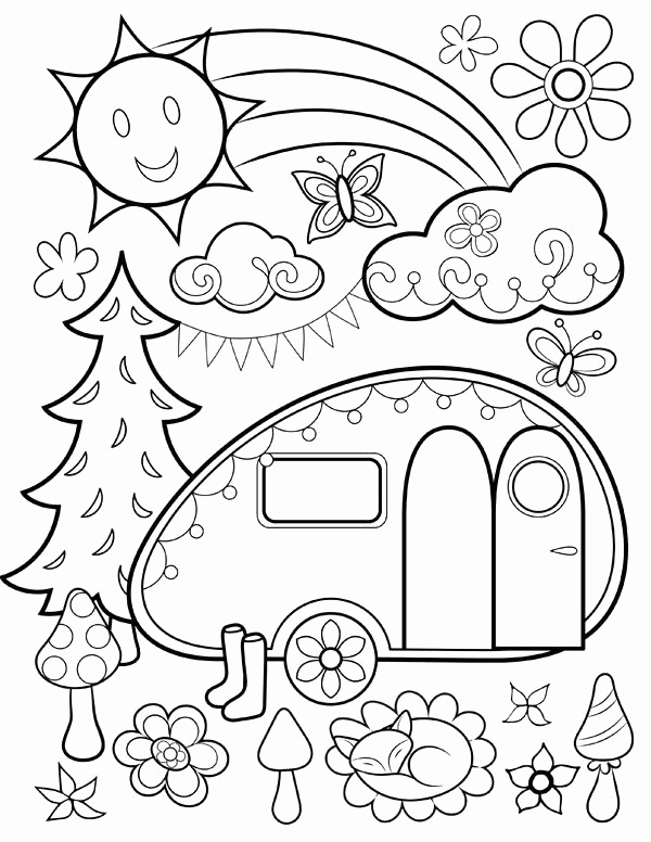 600x776 Simple Coloring Pages For Year Olds Photograph Printable