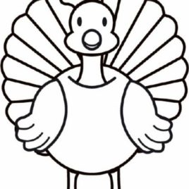 268x268 Simple Coloring Pages For Toddlers Free Toddlers Preschoolers