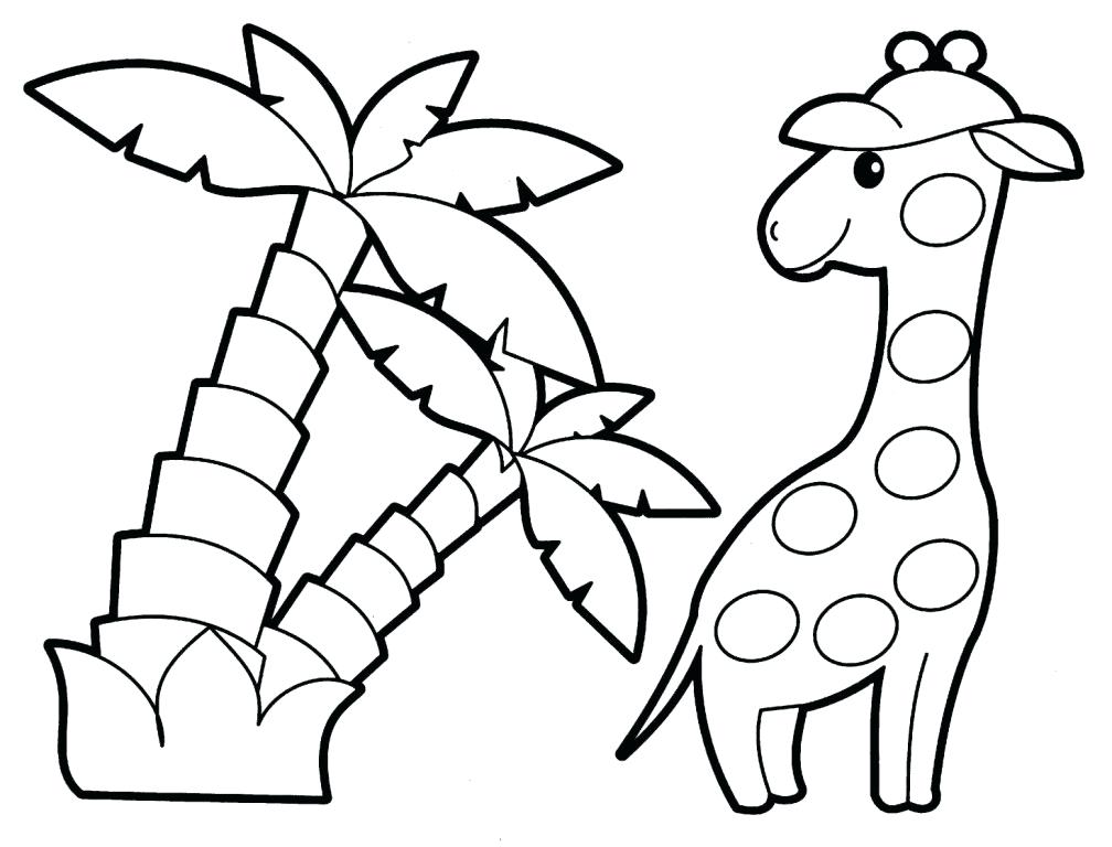 1008x768 Easy Coloring Pages For Toddlers