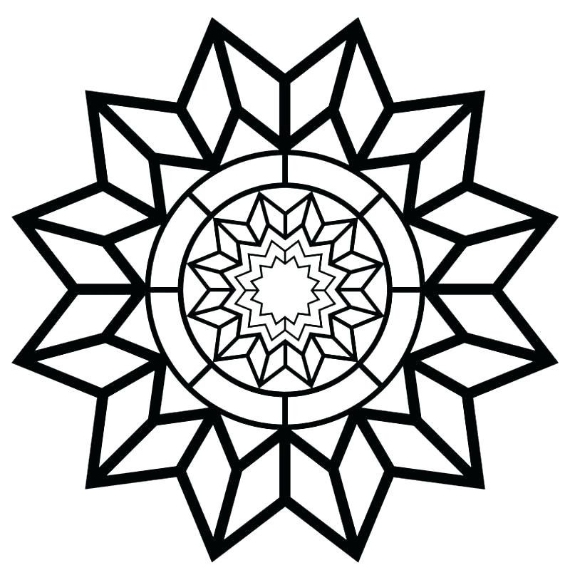 800x800 Simple Coloring Page A Simple Drawing Of Rainbow Behind The Cloud