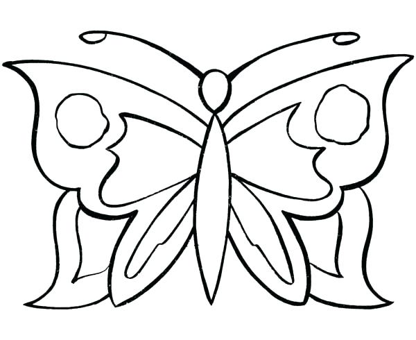 600x490 Simple Coloring Page