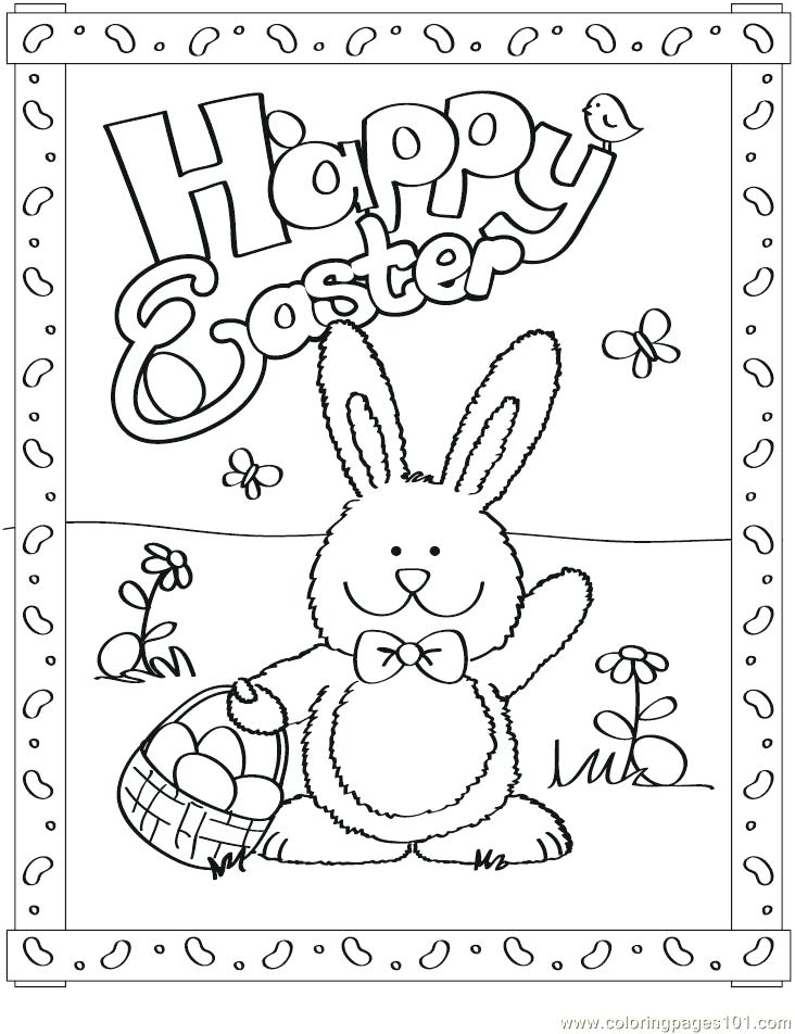 732x952 Bunny Coloring Page Simple Easter Bunny Coloring Book Pages Bunny
