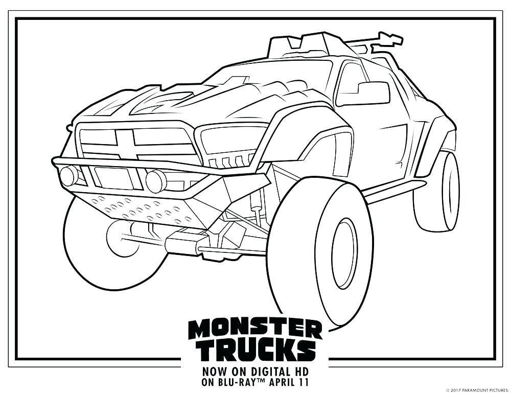 1000x773 Fire Truck Printable Coloring Pages Coloring Pages Truck Monster