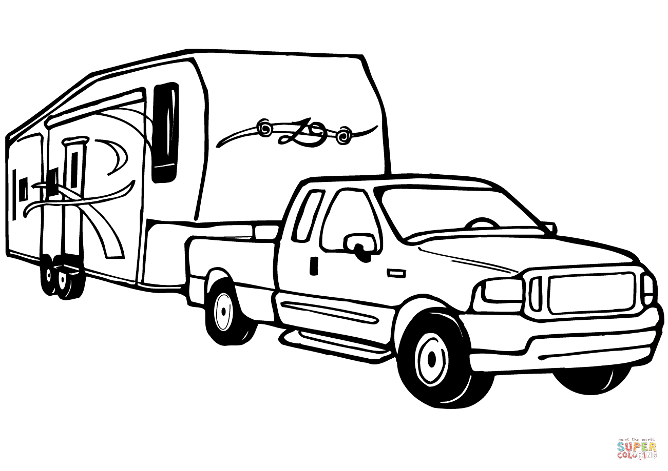 1301x919 Bonanza Mail Truck Coloring Page Focus Pages Of Trucks Best Fire