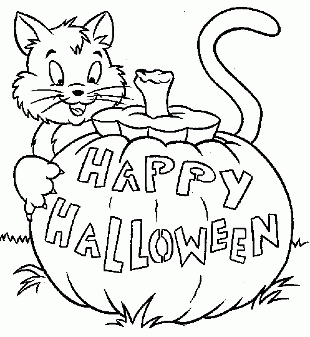 1020x1106 Halloween Coloring Pages Printables