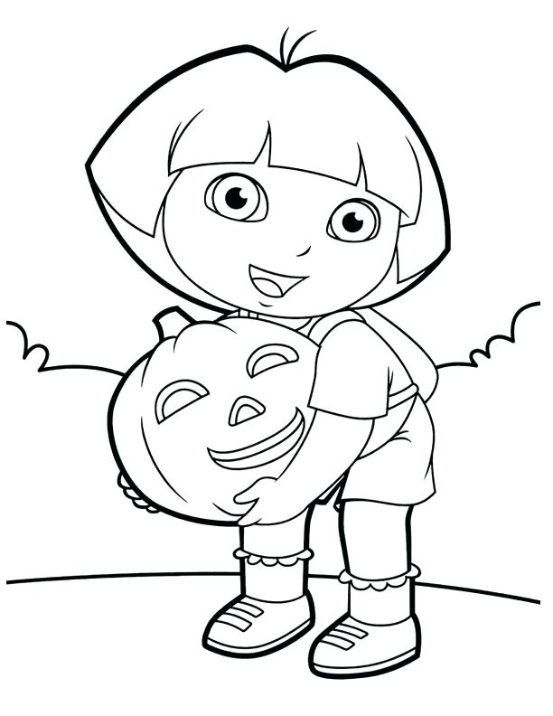 612x792 Pumpkin Halloween Coloring Pages Color The Happy Halloween Pumpkin