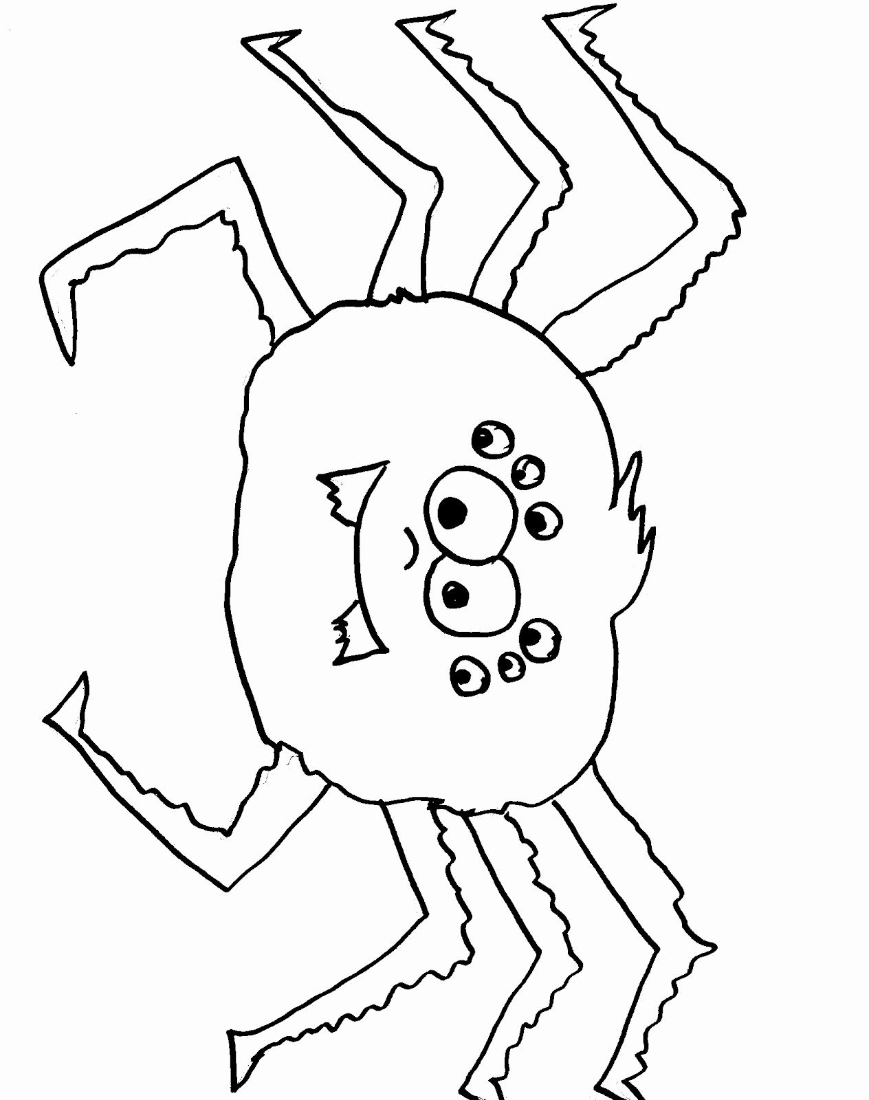 1264x1600 Simple Halloween Coloring Pages Beautiful Awesome To Do Free