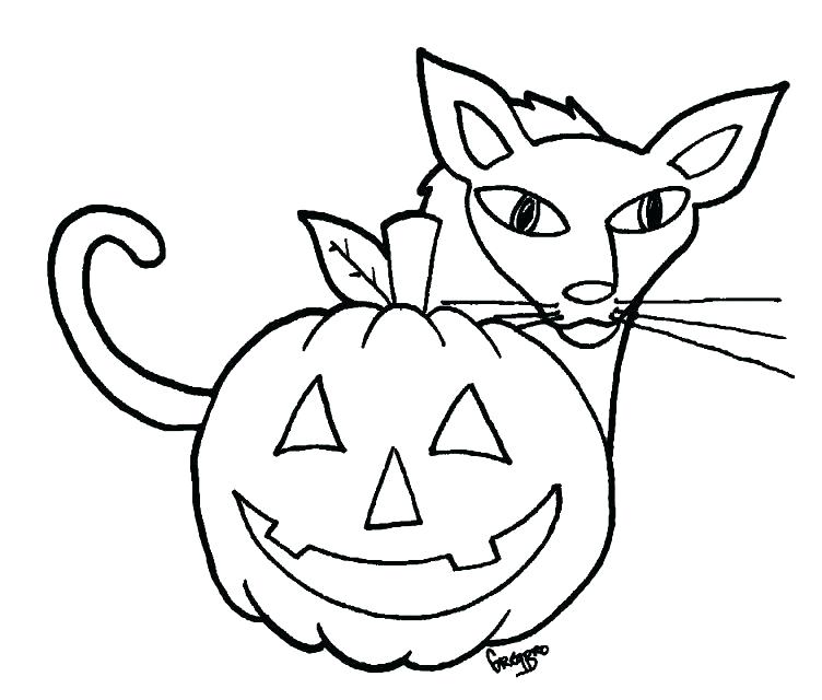 752x640 Simple Halloween Coloring Pages Printable Witch Coloring Pages