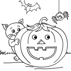 236x236 Free Halloween Coloring Pages