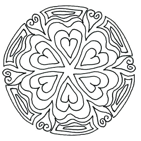480x482 Mandalas To Color Free Unique Mandala Coloring Pages Ideas