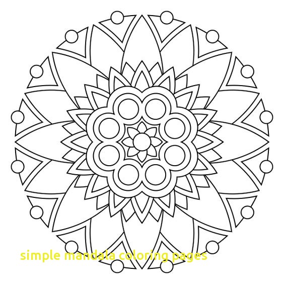 564x564 Simple Heart Mandala Coloring Pages Archives