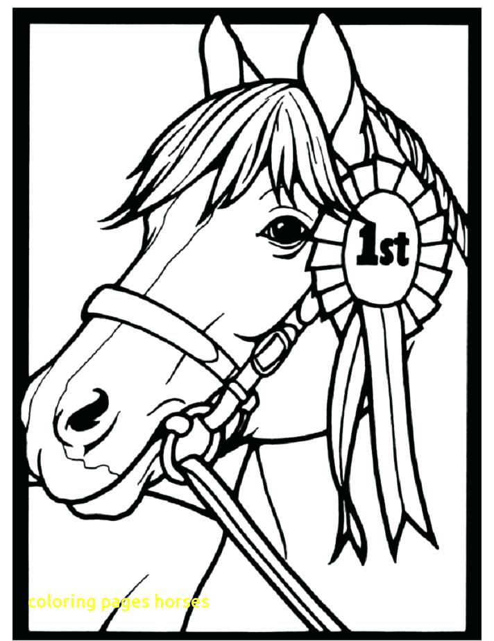 712x924 Coloring Page Of Horse Simple Horse Coloring Pages Coloring