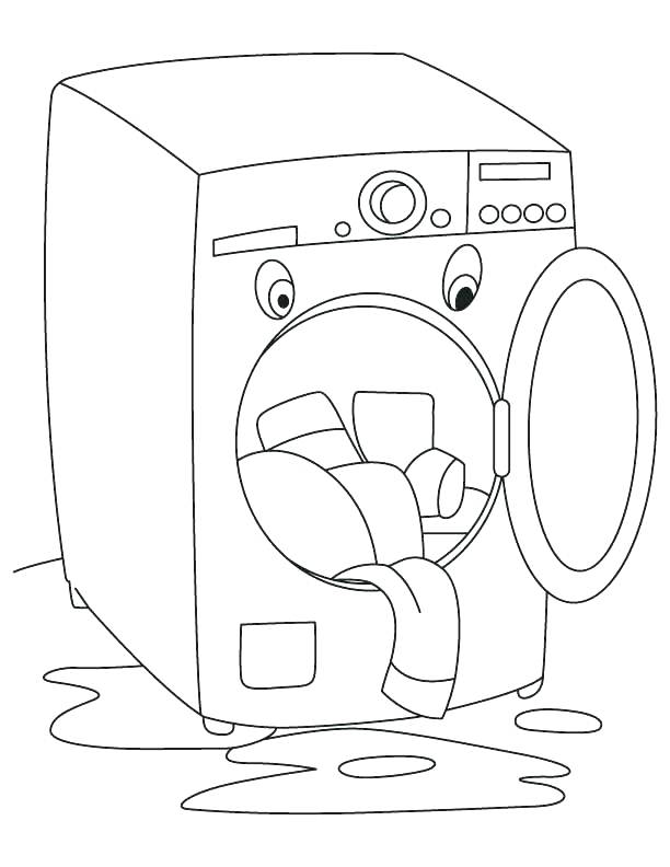 612x792 Machine Coloring Pages
