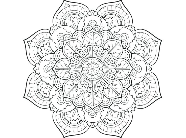 736x548 Mandala Color Pages Mandala Color Pages Coloring Pages Delightful