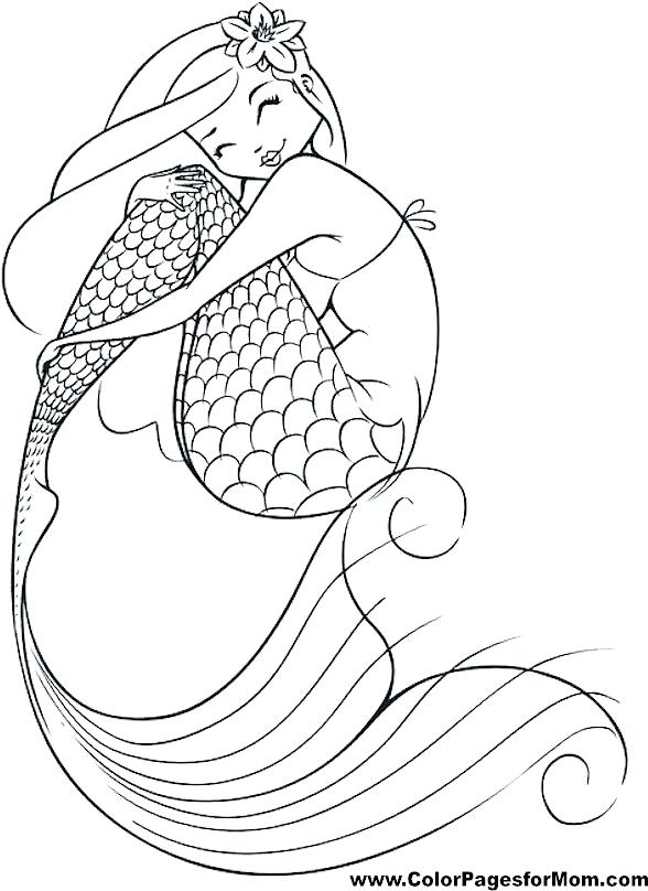 588x808 Mermaid Coloring Book Boobs Coloring Pages Google Search Mermaid