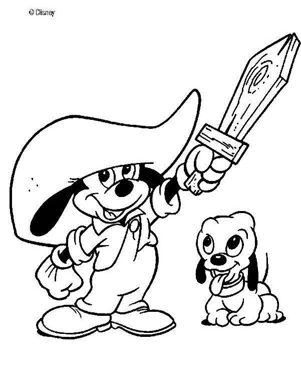 601x768 Simple Ideas Mickey Mouse Coloring Pages Mickey Mouse Coloring