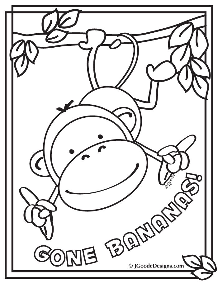 700x912 Coloring Pages Images Drawings Alphab On Free Monkey Coloring