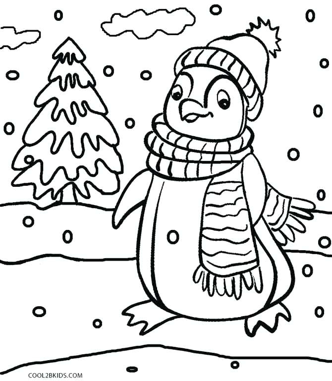 Simple Penguin Coloring Pages at GetDrawings | Free download