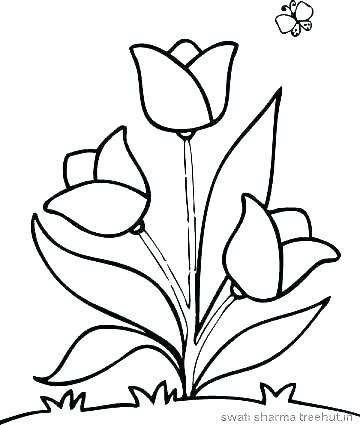360x425 Images Of Coloring Pages Of Flowers Adult Coloring Pages Flowers