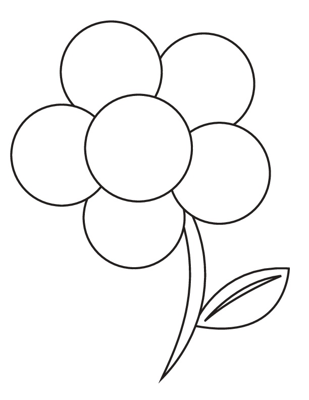 612x792 Printable Flowers Coloring Pages Me