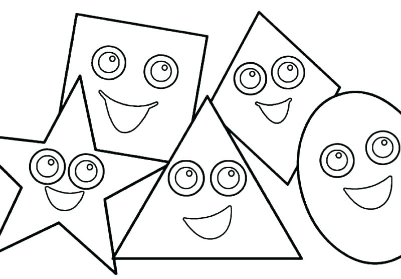800x556 Coloring Pages Of Shapes