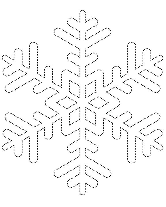 576x720 Snowflake Coloring Page Coloring Snowflake Coloring Page Printable