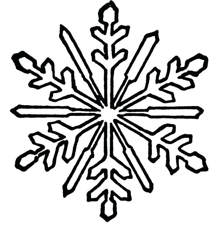 700x759 Snowflake Coloring Sheets Free Snowflake Coloring Pages Free