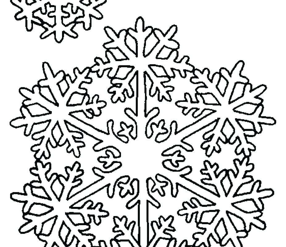 927x800 Snowflakes Coloring Pages Coloring Snowflakes Coloring Page