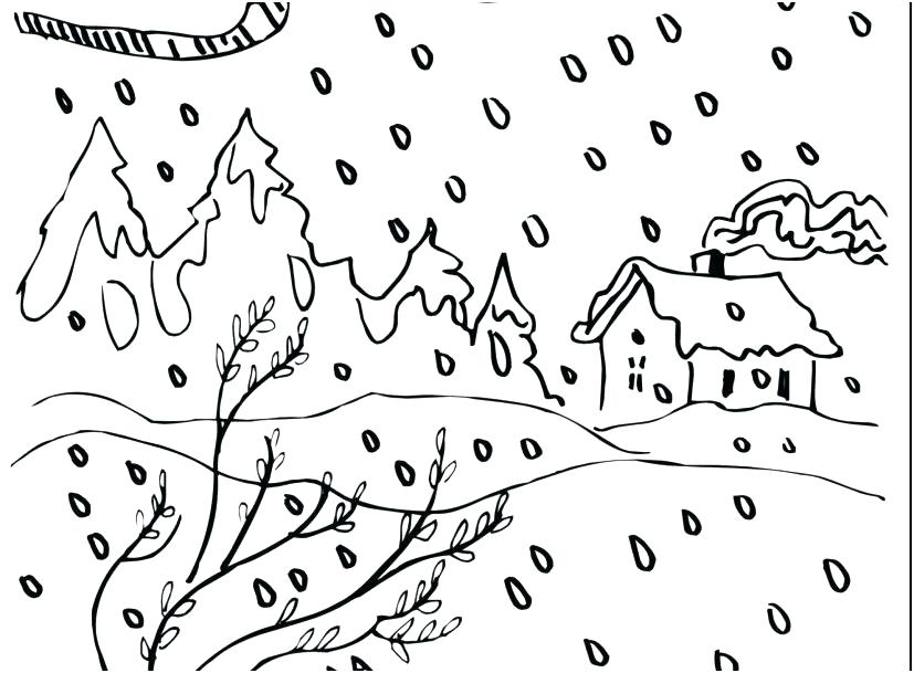 827x609 Printable Snowflake Coloring Pages