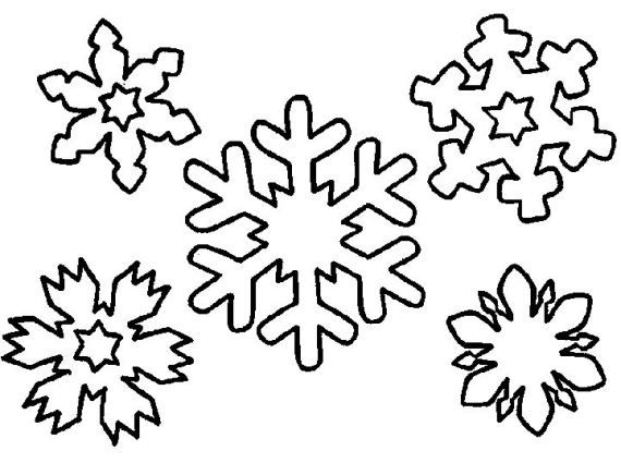 570x436 Snowflakes January Winter Preschool Ideas Winter