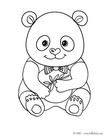 363x470 Free Panda Bear Coloring Pages Draw A New Giant Page In With Plus