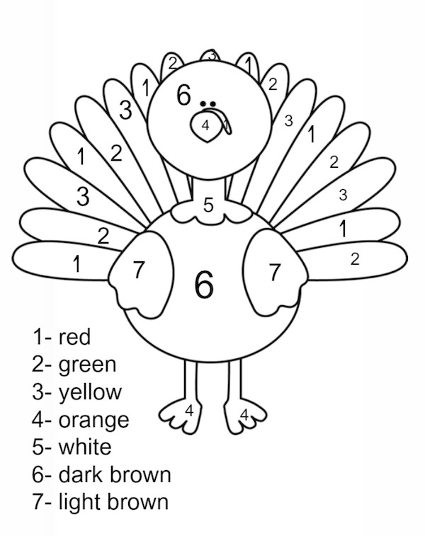 600x757 Inspiration With Simple Coloring Pages For Thanksgiving Artsy