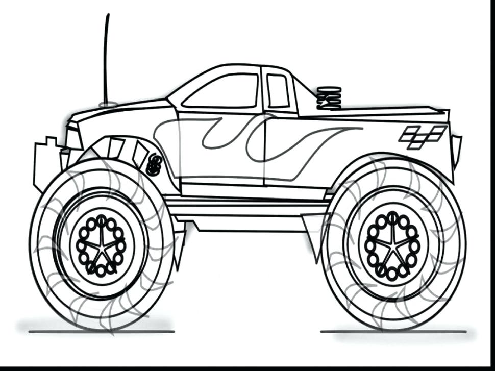 Simple Truck Coloring Pages at GetDrawings | Free download