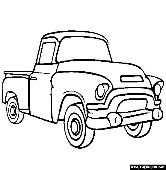 554x565 Coloring Pages Trucks Best Truck Coloring Pages Ideas