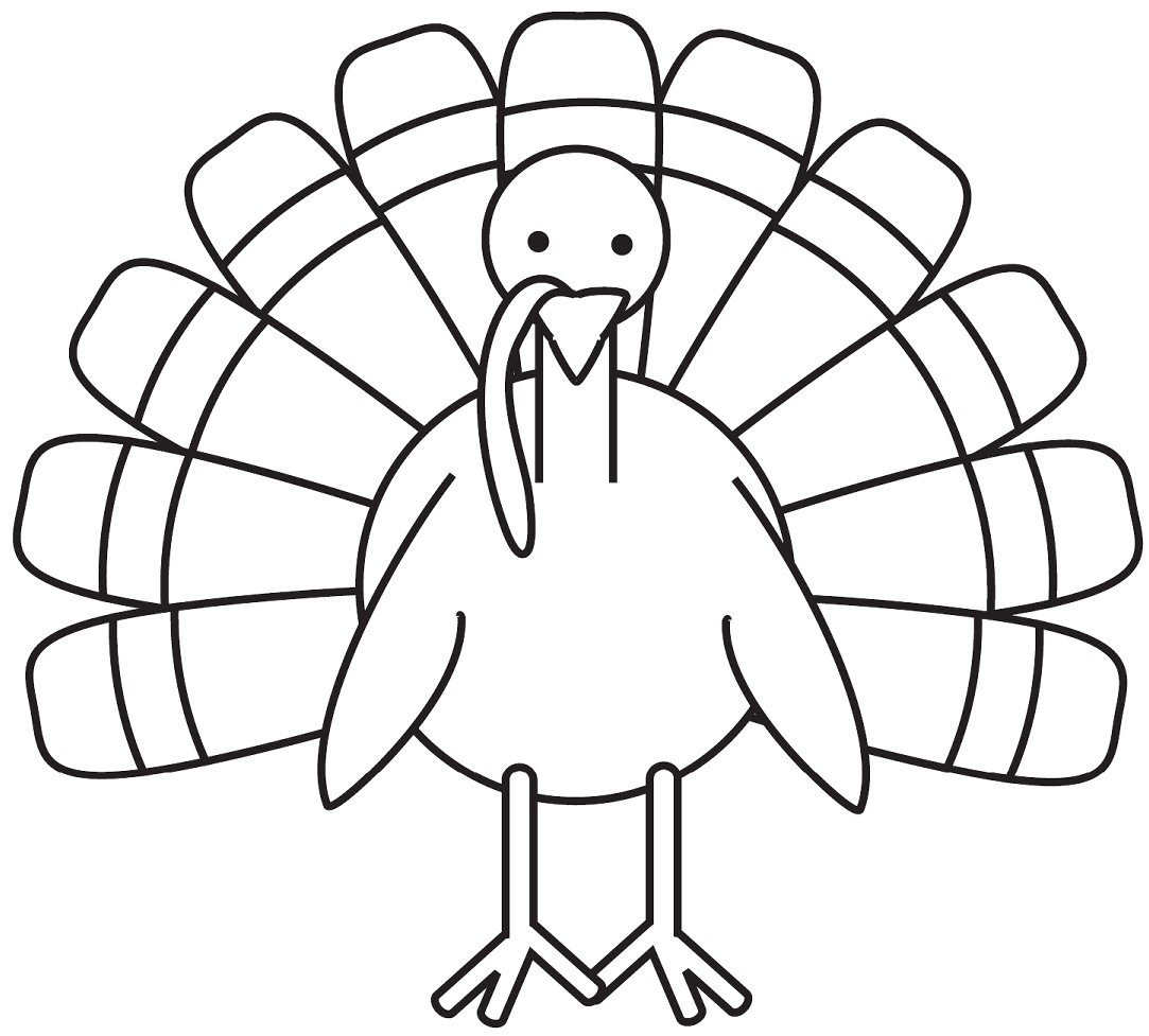 1083x977 Turkey Images To Color