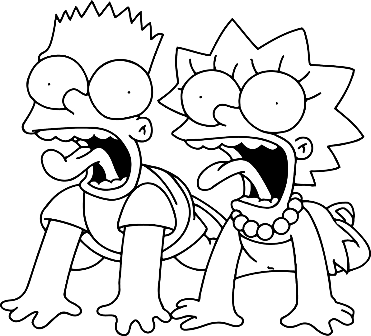 1192x1080 Fresh The Simpsons Coloring Pages Design Printable Coloring Sheet