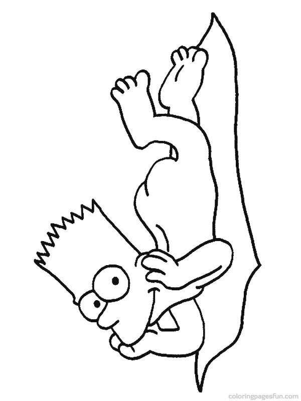 600x800 The Simpsons Coloring Pages