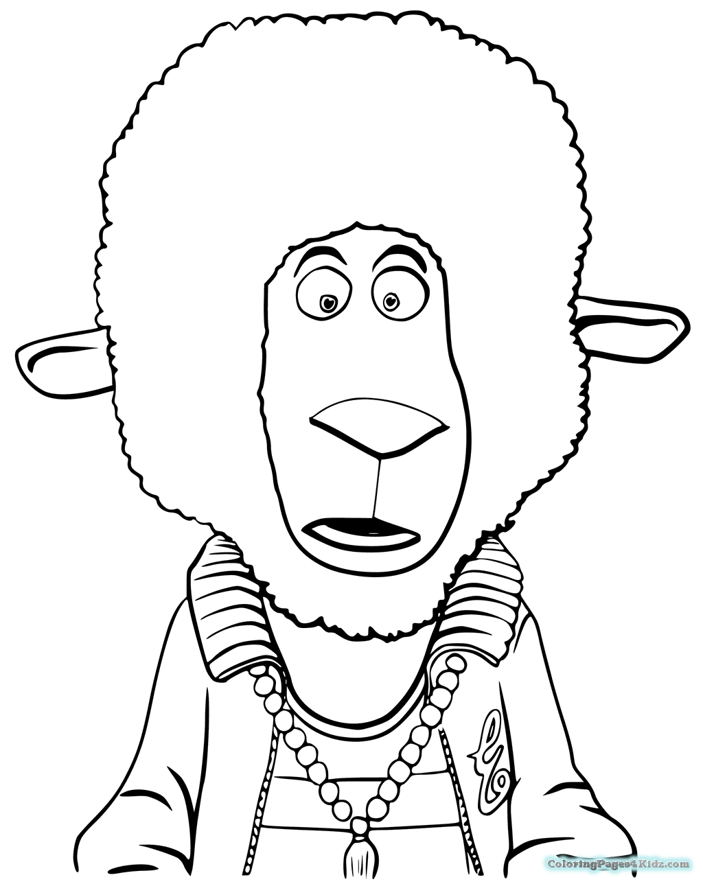 1024x1288 Kids Coloring Pages Of Johny From Sing Coloring Pages For Kids