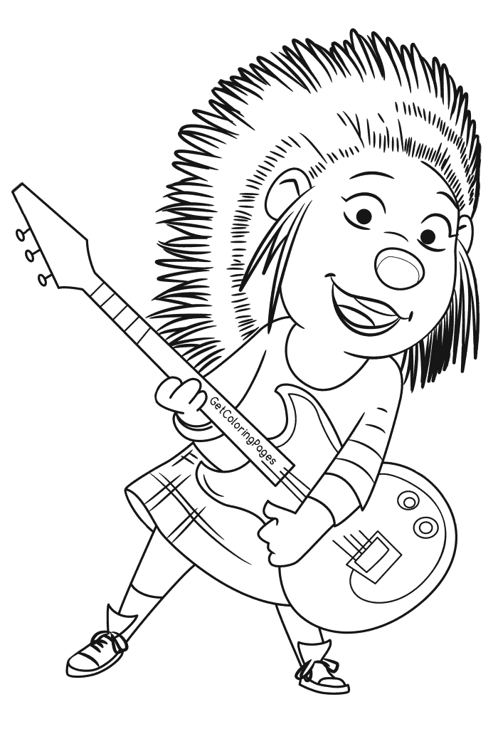 700x1024 Sing Movie Coloring Pages