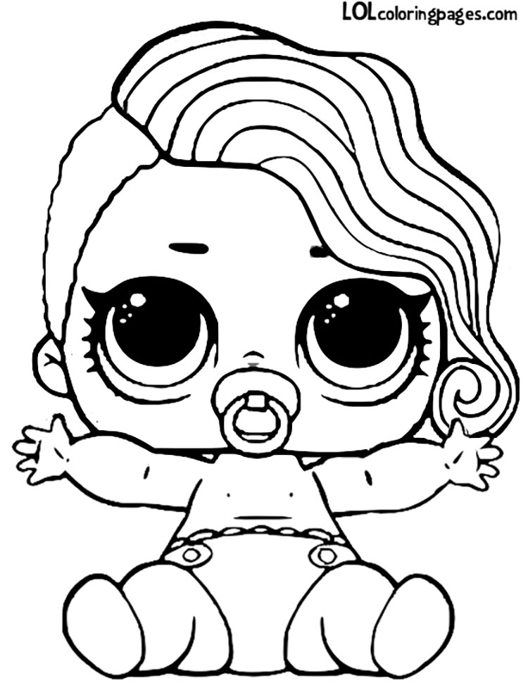 750x980 Lil Treasure Pearl Ball Coloring Page Lol Surprise Doll Coloring