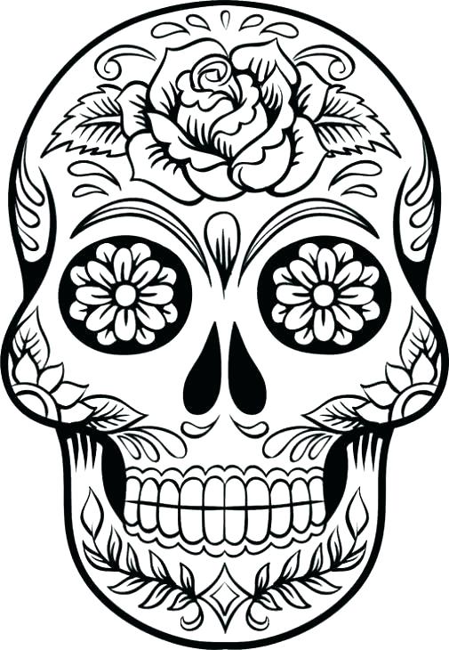 Skeleton Coloring Pages at GetDrawings | Free download