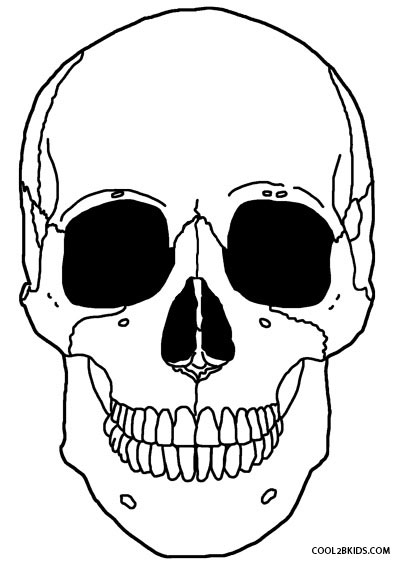 399x565 Printable Skeleton Coloring Pages For Kids