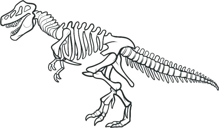 760x444 Skeleton Coloring Pages To Print