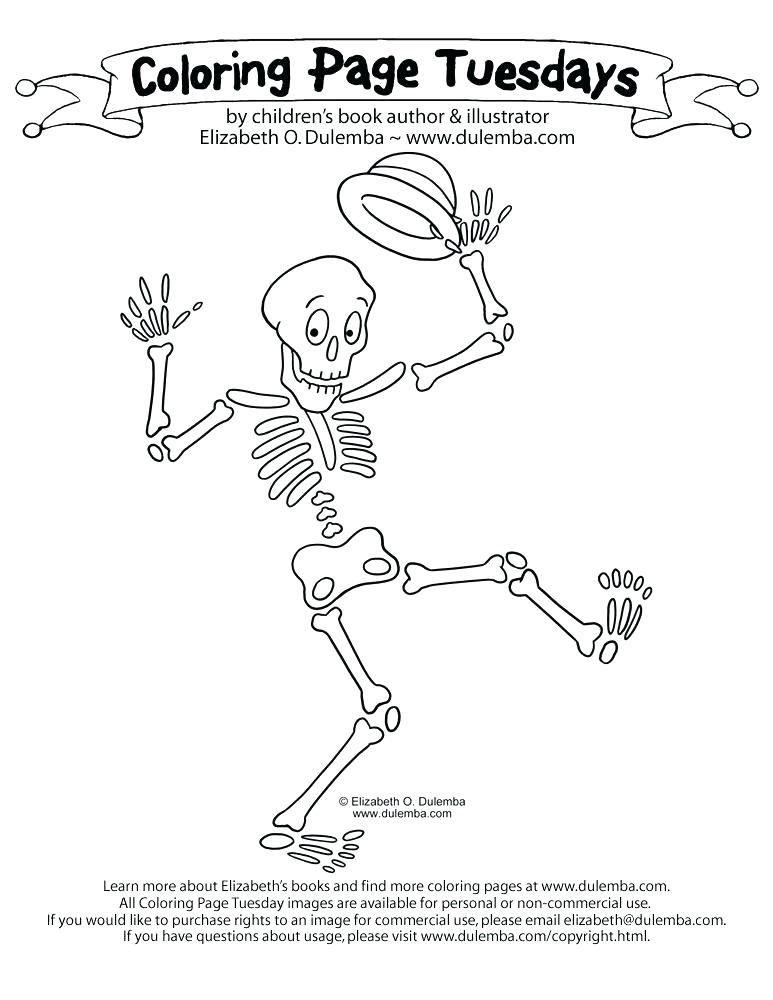 773x1000 Skeleton Coloring Pages Bone Coloring Page Dog Skeleton Coloring