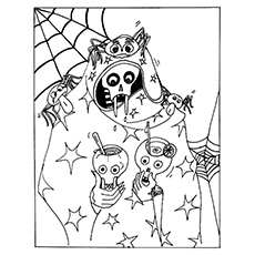 230x230 Top Skull Coloring Pages For Your Little One