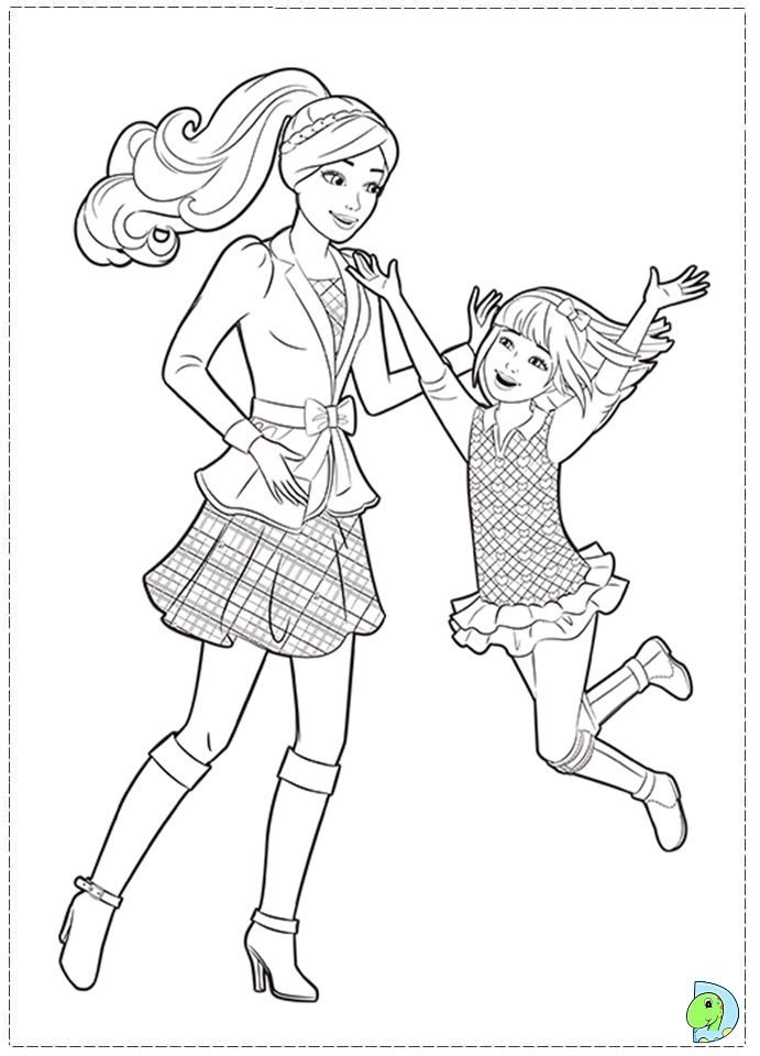691x960 Sister Coloring Pages