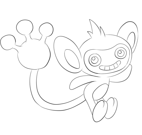 480x456 Skitty Coloring Pages