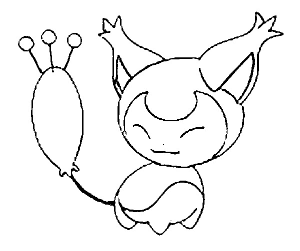 600x503 Skitty Coloring Pages Coloring Pages Pokemon Skitty Drawings