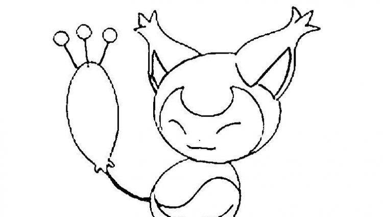 750x425 Skitty Coloring Pages Pokemon Skitty Coloring Pages Free