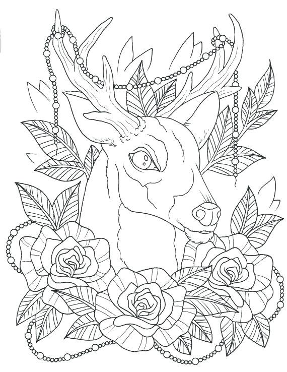 570x738 Tattoo Coloring Pages